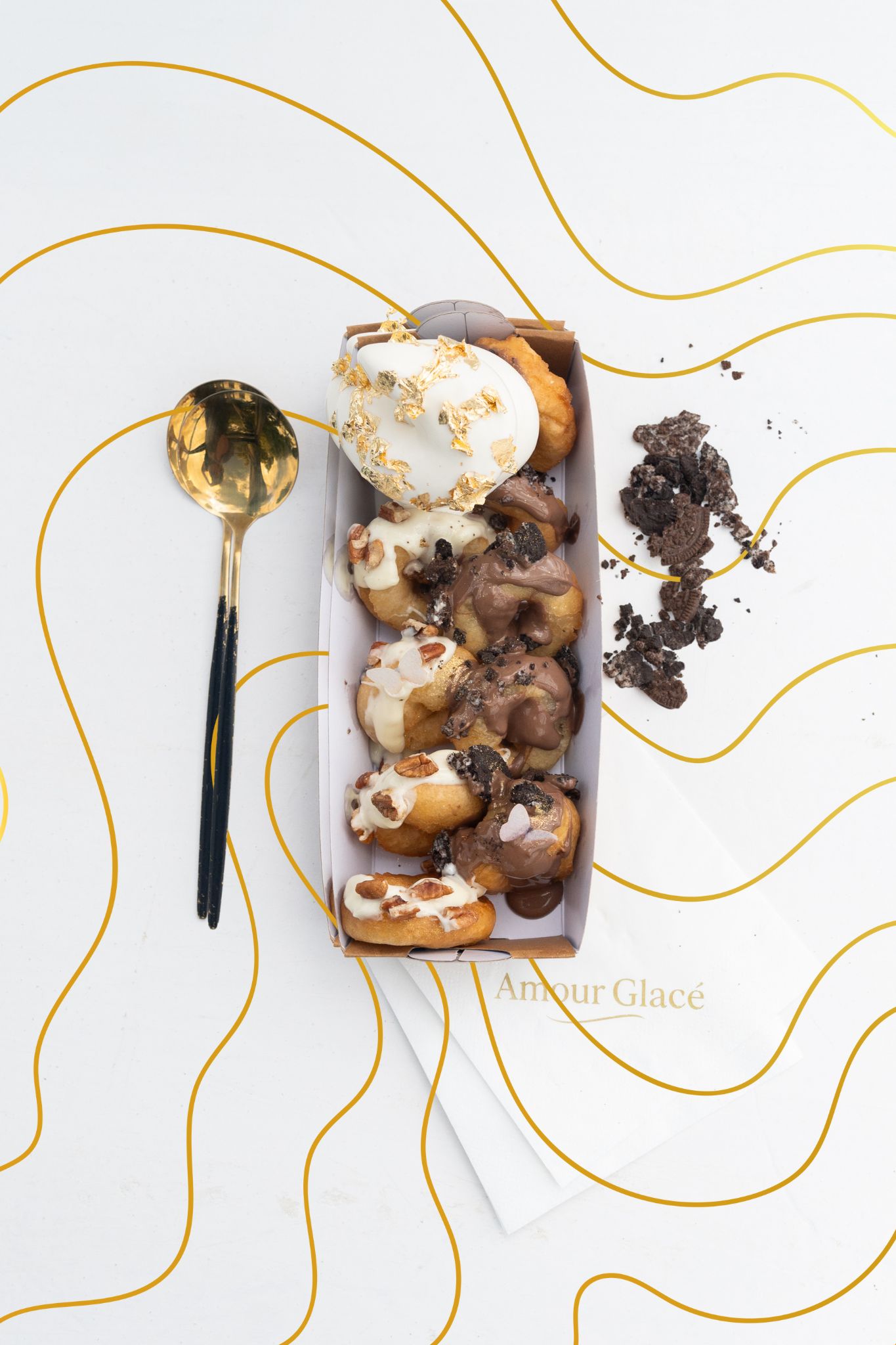 amour glace event dessert carts wedding cape town