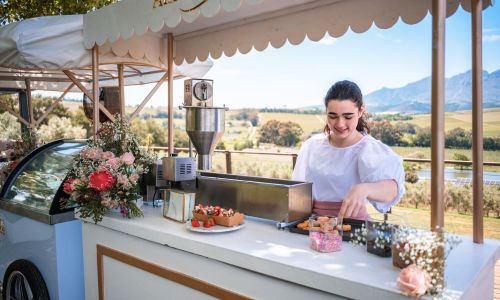 amour glace gelato cart hire
